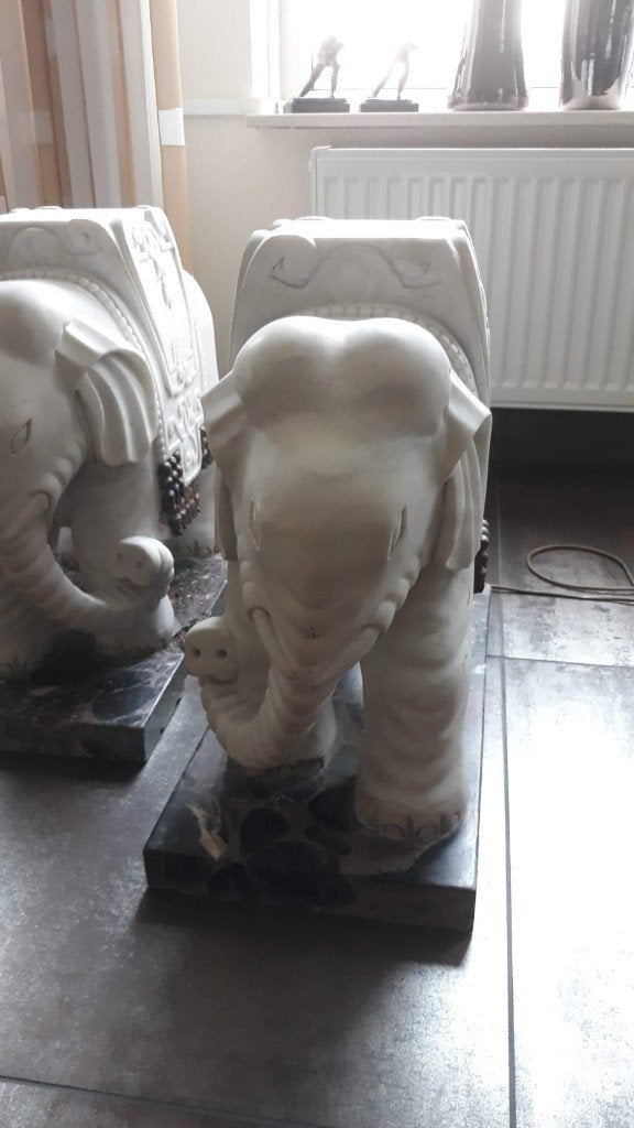 Olifanten van Bernini, Ophalen of Verzenden, Overige materialen, Beeld, 50 - 100 cm