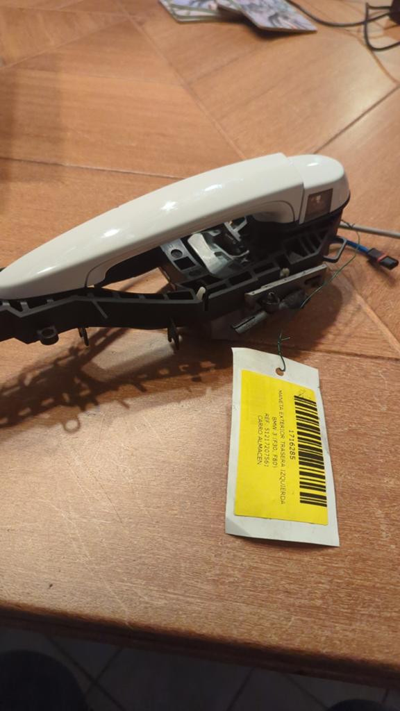 BMW 3 Serie (F30 F80) Links Handvat met LED - Alpine Wit, Ophalen of Verzenden, Bumper, BMW, Nieuw