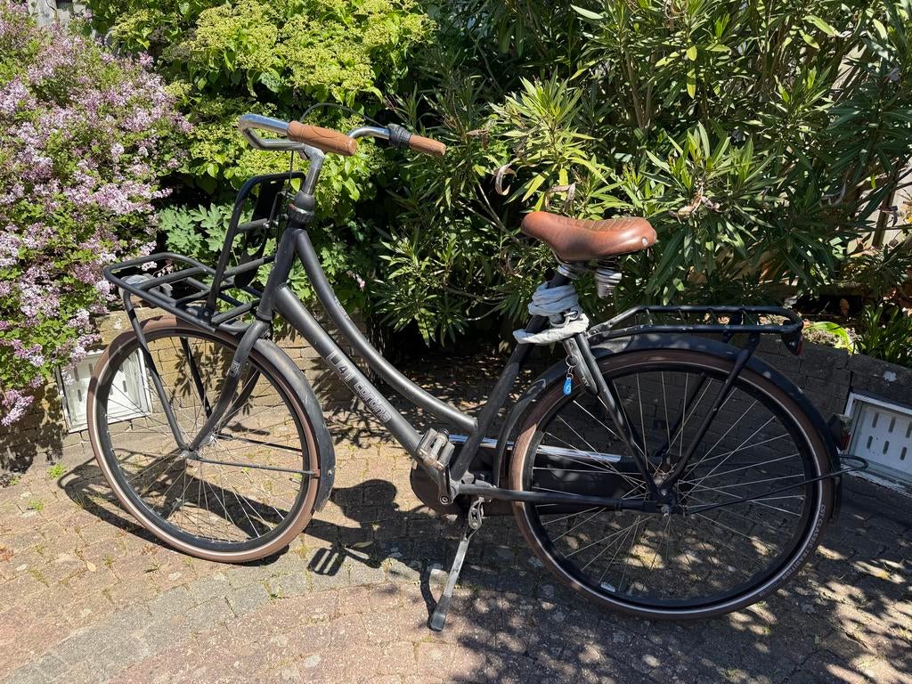 28 inch damesfiets  cortina U4 opknapper, Versnellingen, Trommelrem, Ophalen, Overige merken