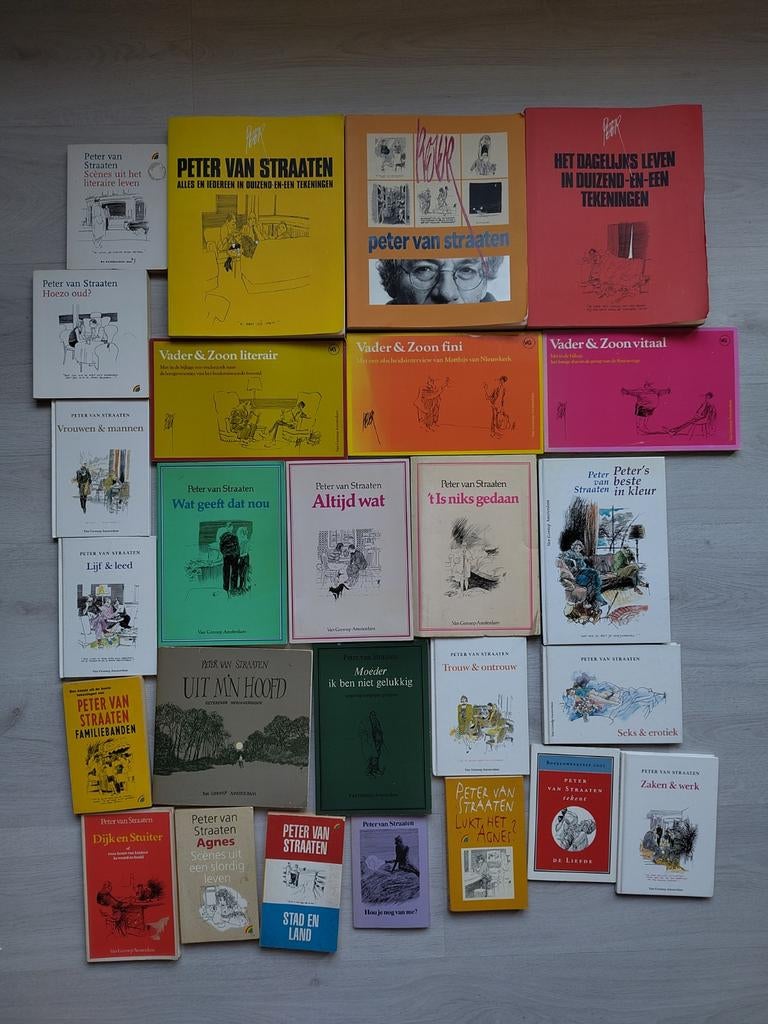 20 Peter van Straaten boeken - ook apart te koop!, Ophalen, Zo goed als nieuw