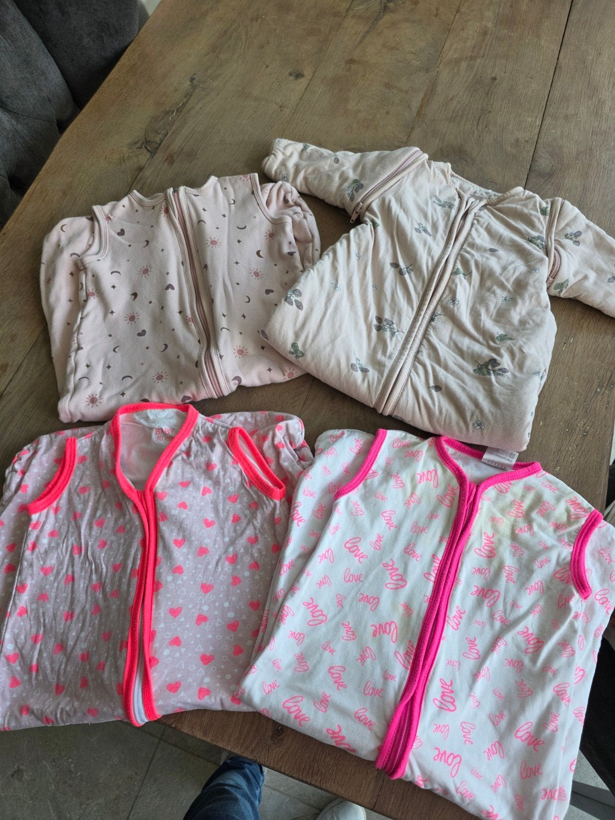 Slaapzakken pakket: Prénatal, Bambino en meer 70cm (4 stuks), Gebruikt, 70 cm, Ophalen of Verzenden, Prénatal
