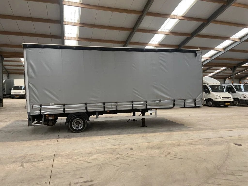 VELDHUIZEN be oplegger schuifzeilen hollandia laadklep 750 k, Auto's, Vrachtwagens, Overige brandstoffen, Origineel Nederlands