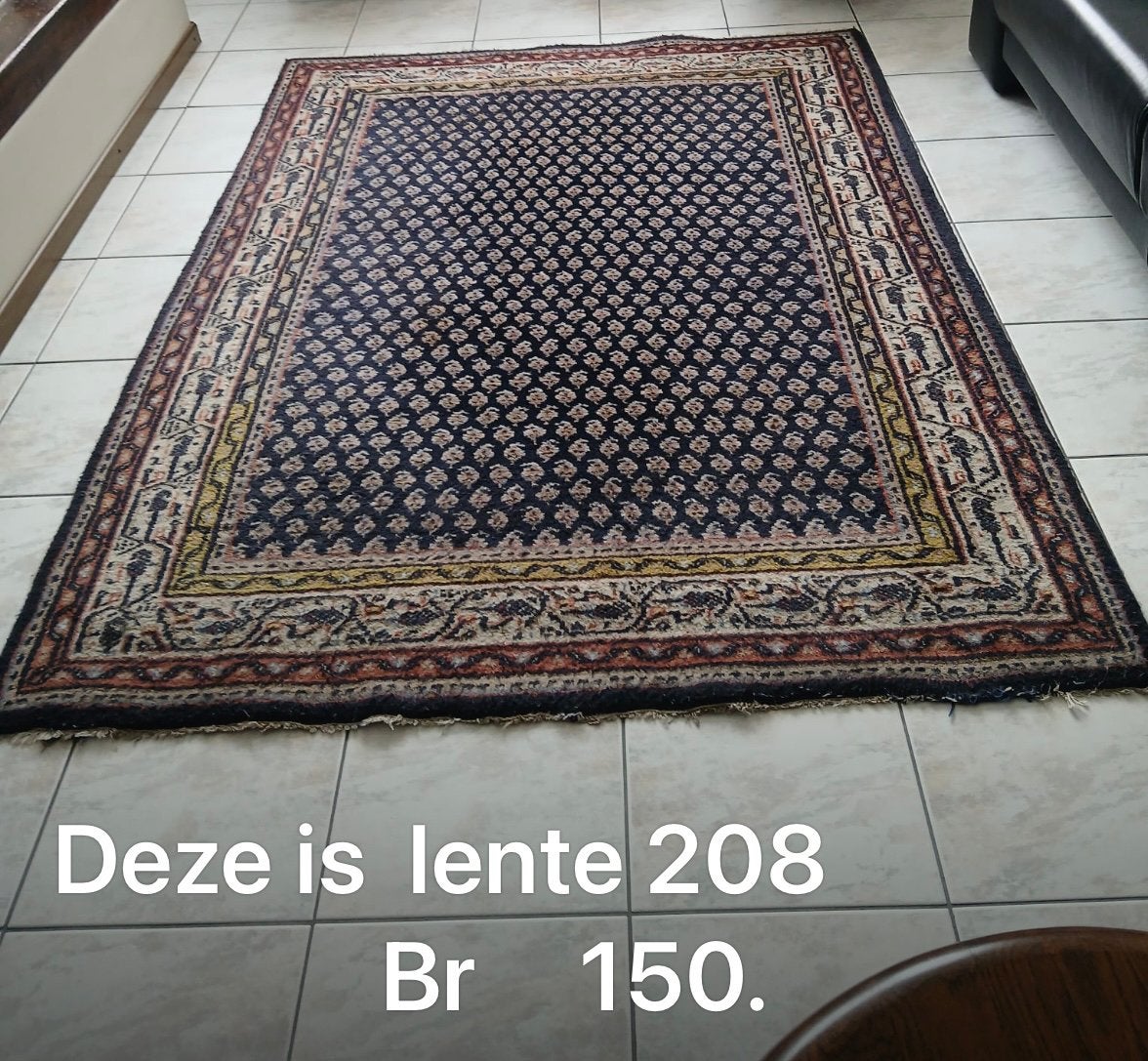 Perzische tapijt, Huis en Inrichting, Stoffering | Tapijten en Kleden, Ophalen, Gebruikt, Rechthoekig, 200 cm of meer