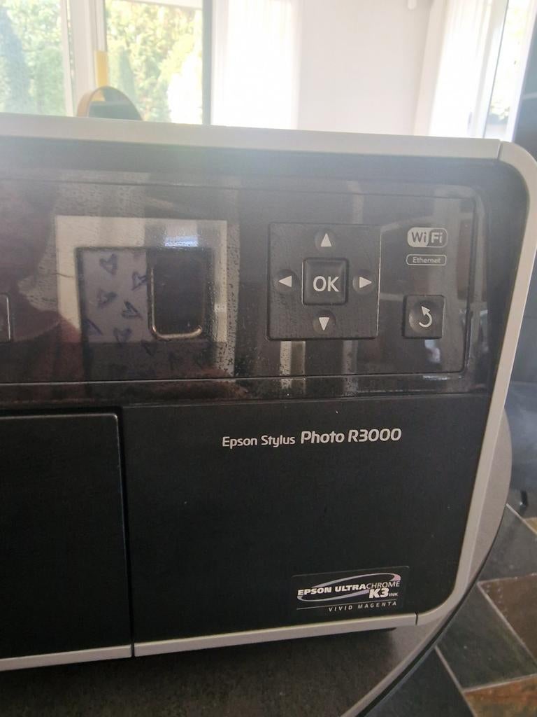 Epson Stylus Photo R3000 Fotoprinter met Wi-Fi, Computers en Software, Printers, Gebruikt, Fotoprinter, Inkjetprinter, Kleur printen
