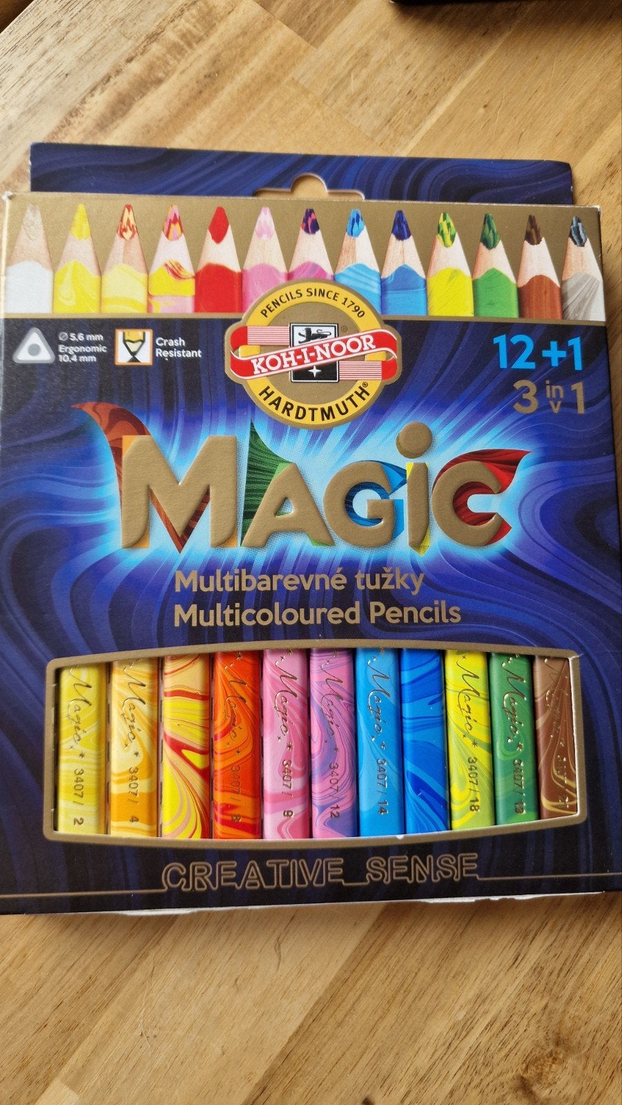 Koh-i-noor magic meerkleurige potloden, Ophalen of Verzenden, Zo goed als nieuw, Potlood of Stift