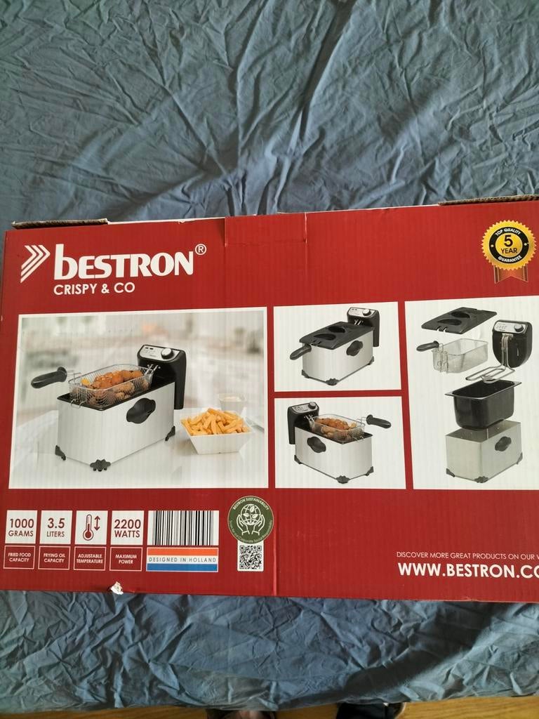 Bestron friteuse., Witgoed en Apparatuur, Frituurpannen, Ophalen of Verzenden, Zo goed als nieuw