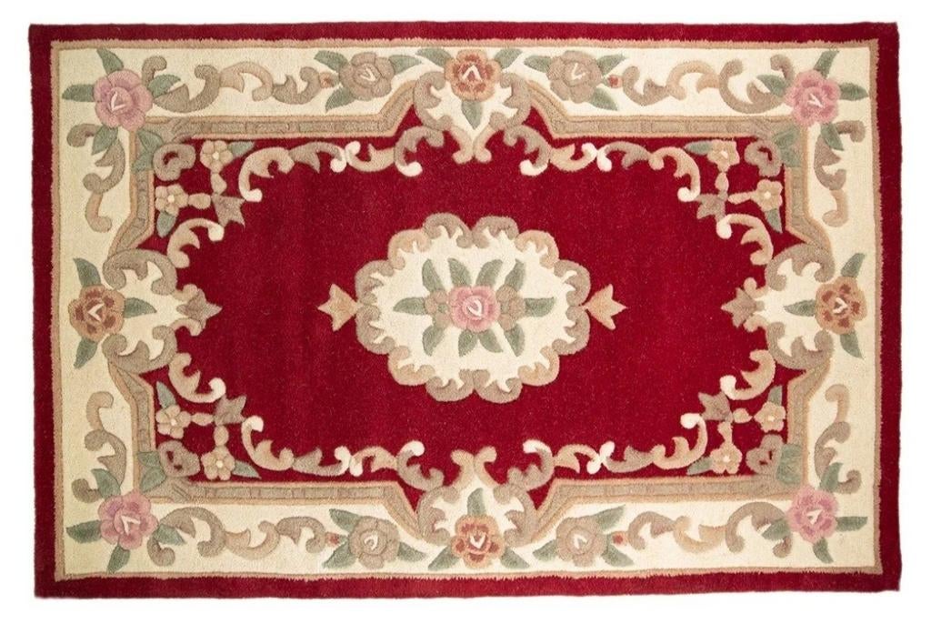 Vloerkleed Lotus wol 75x150 laagpolig nieuw! Schitterend!, Nieuw, Stijlvol klasse comfortabel kwaliteit  klassiek, 150 tot 200 cm