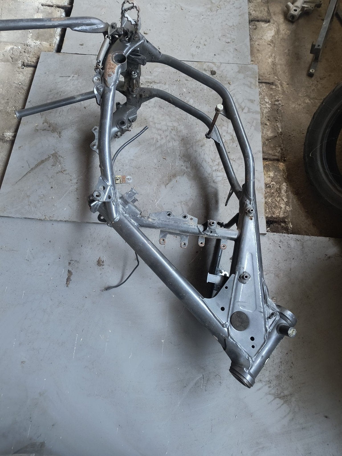 frame en subframe ktm 125 LC2 zonder kenteken, Ophalen