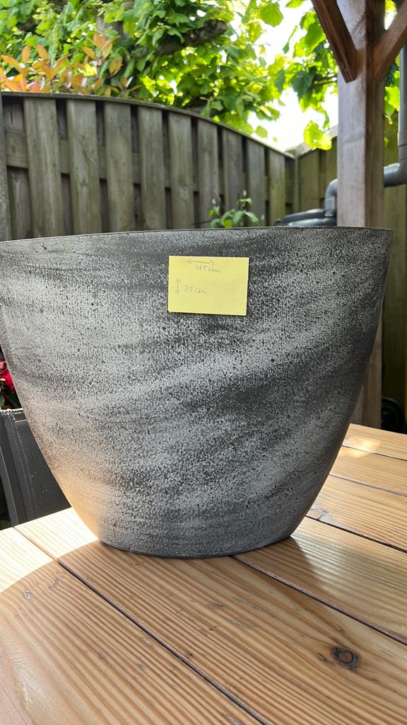 Bloempot, Tuin en Terras, Ophalen, Steen, Gebruikt, Minder dan 60 cm