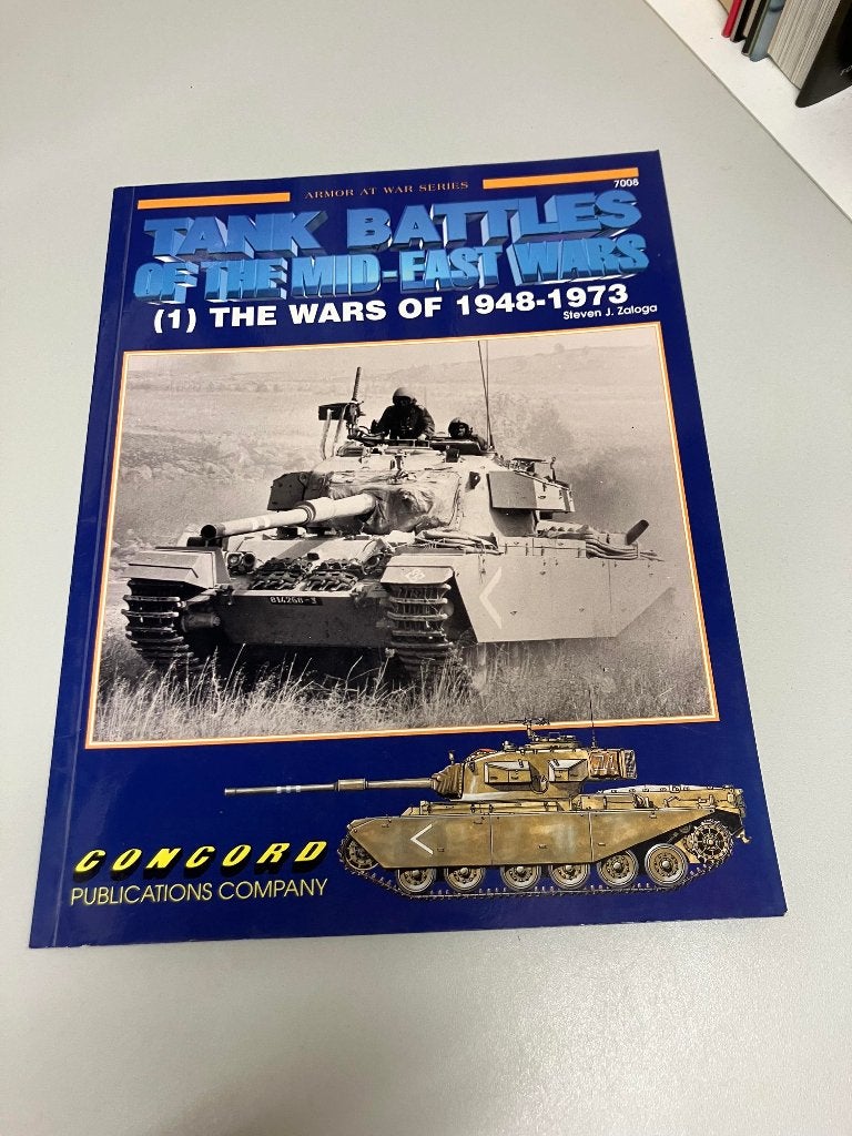 Tank battles of the mid east wars 1948 73, Ophalen of Verzenden, 1945 tot heden, Gelezen, Landmacht