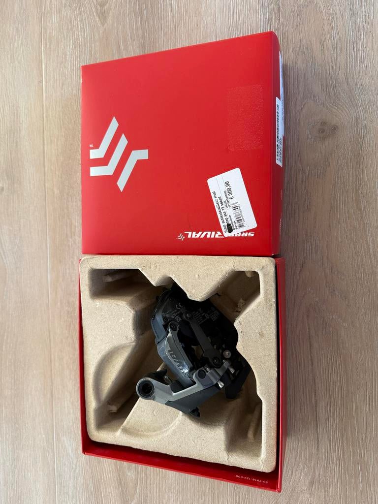 SRAM Rival eTap AXS 12 speed achterderailleur, Ophalen of Verzenden, Zo goed als nieuw, Racefiets, Derailleur of Ketting