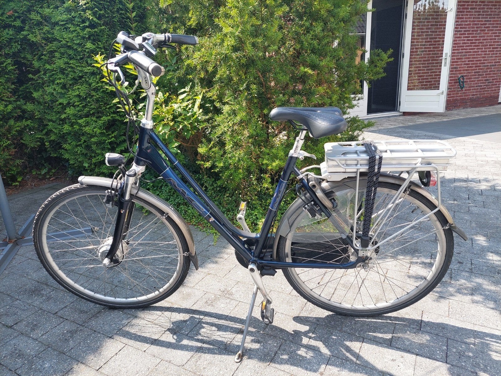 Mooie MC Multicycle elektrische damesfiets, Gebruikt, 51 tot 55 cm, 30 tot 50 km per accu, Ophalen