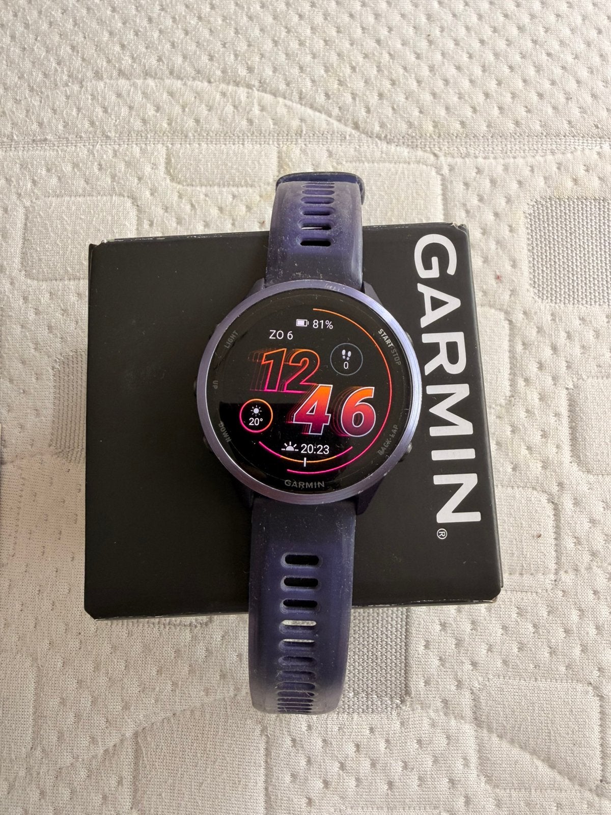 Garmin forerunner 570 47mm, Paars, Ophalen of Verzenden, Zo goed als nieuw, Waterdicht