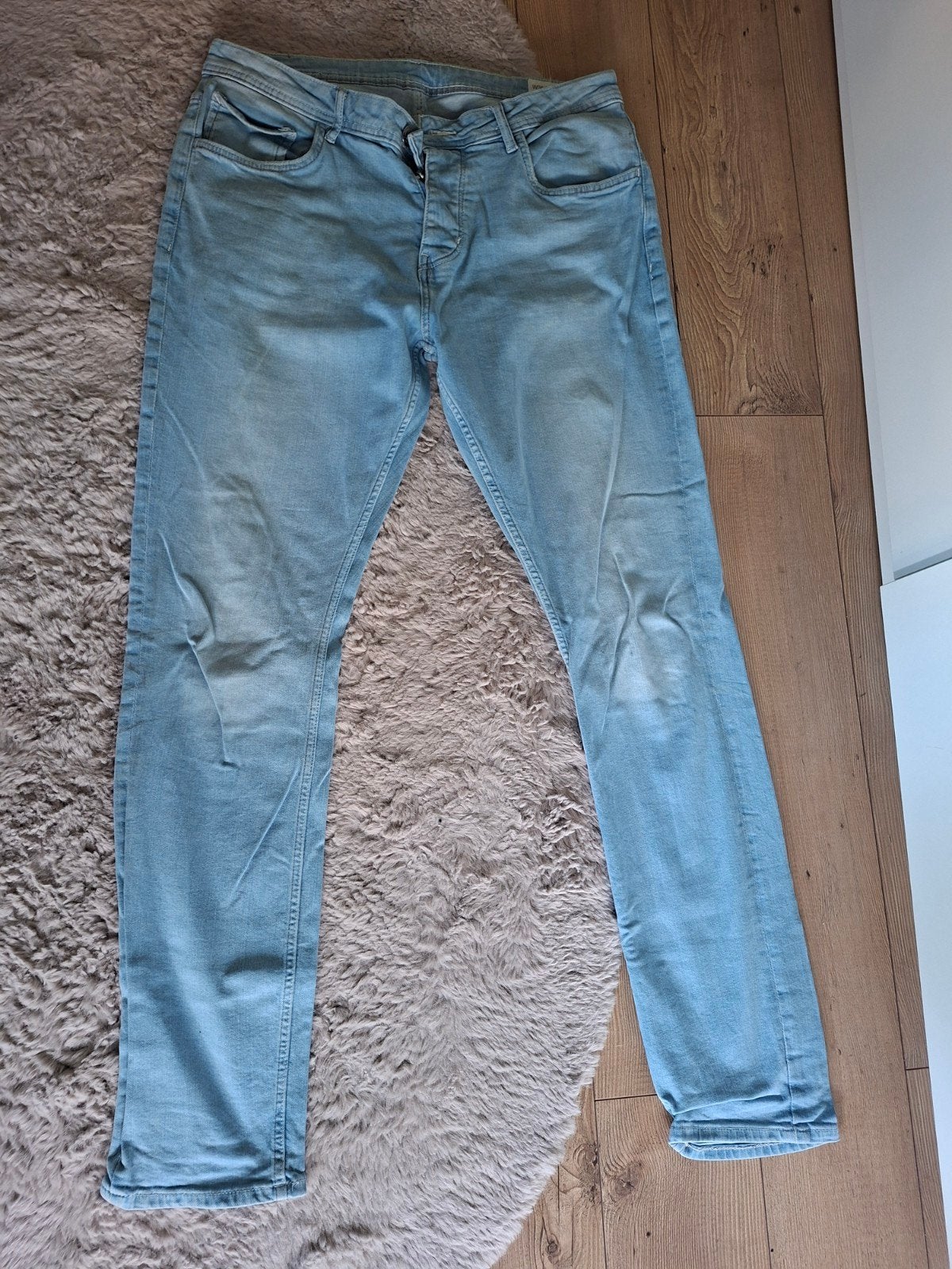 Heren jeans W36/L34 - Denim Co. - Slim fit, W36 - W38 (confectie 52/54), Blauw, Ophalen of Verzenden, Denim Co.