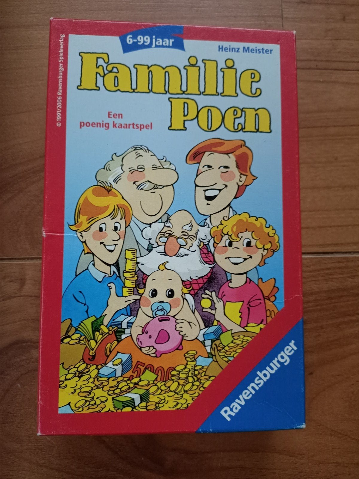 Familie Poen Een poenig kaartspel van Ravensburger, Een of twee spelers, Ophalen of Verzenden, Gebruikt, Ravensburger