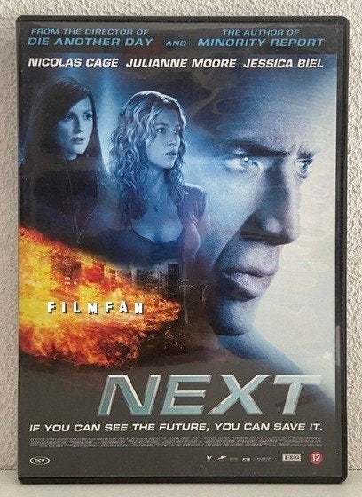 DVD Next, Engels, Nederlands, Actiethriller, Ophalen of Verzenden