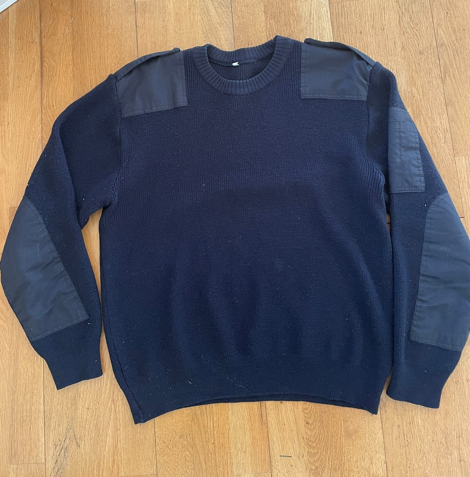 (2x) Z.g.a.n. 100% wollen marine (commando) trui in maat 6, Kleding | Heren, Truien en Vesten, Ophalen of Verzenden, Zo goed als nieuw