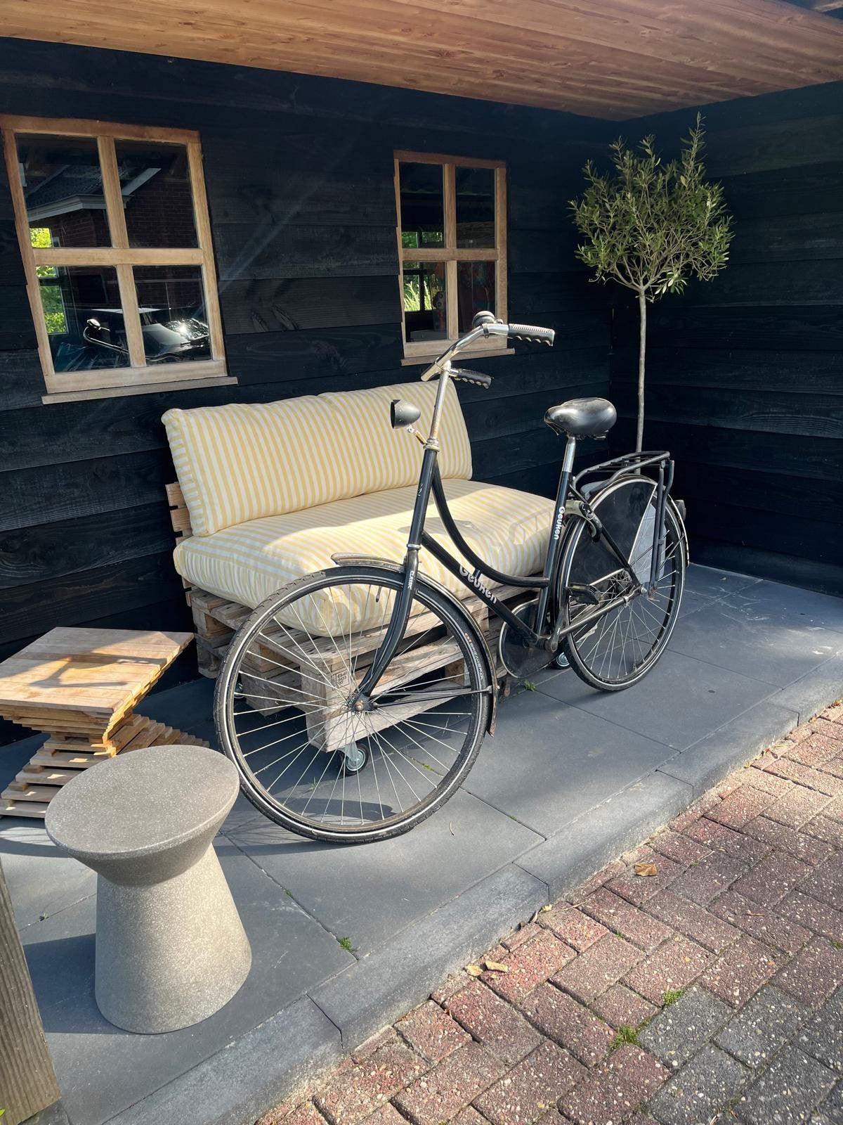 Oma Fiets, Fietsen en Brommers, Fietsen | Dames | Omafietsen, 53 tot 56 cm, Ophalen, Gebruikt, Terugtraprem