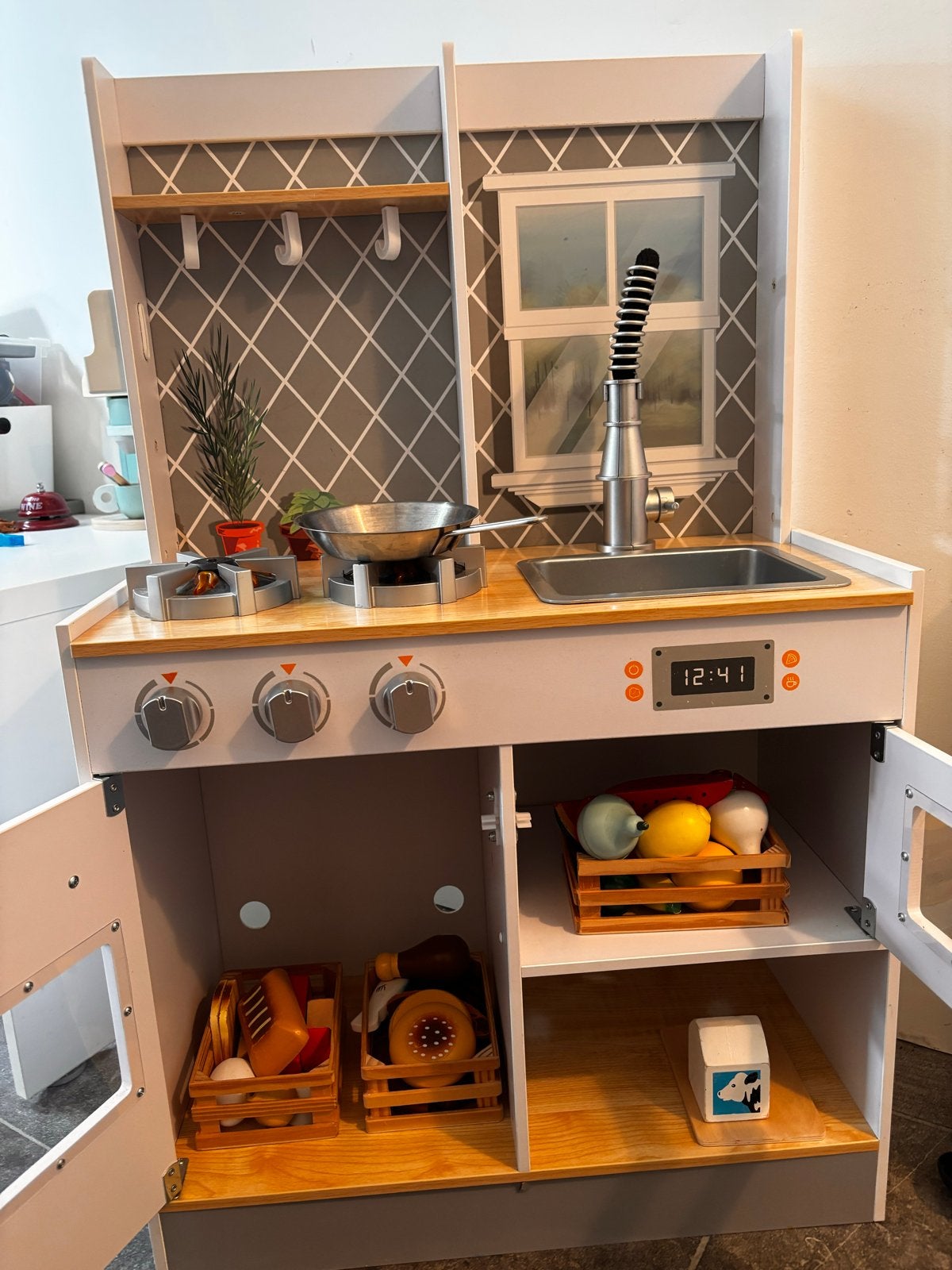 KidKraft Speelkeuken met accessoires, Ophalen, Zo goed als nieuw, Jongen of Meisje