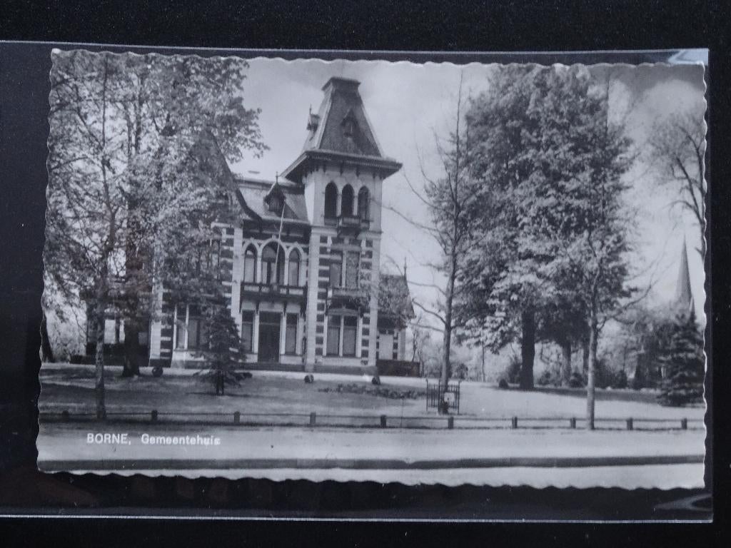 BORNE   Gemeentehuis, Verzamelen, Ophalen of Verzenden, 1960 tot 1980, Gelopen, Limburg
