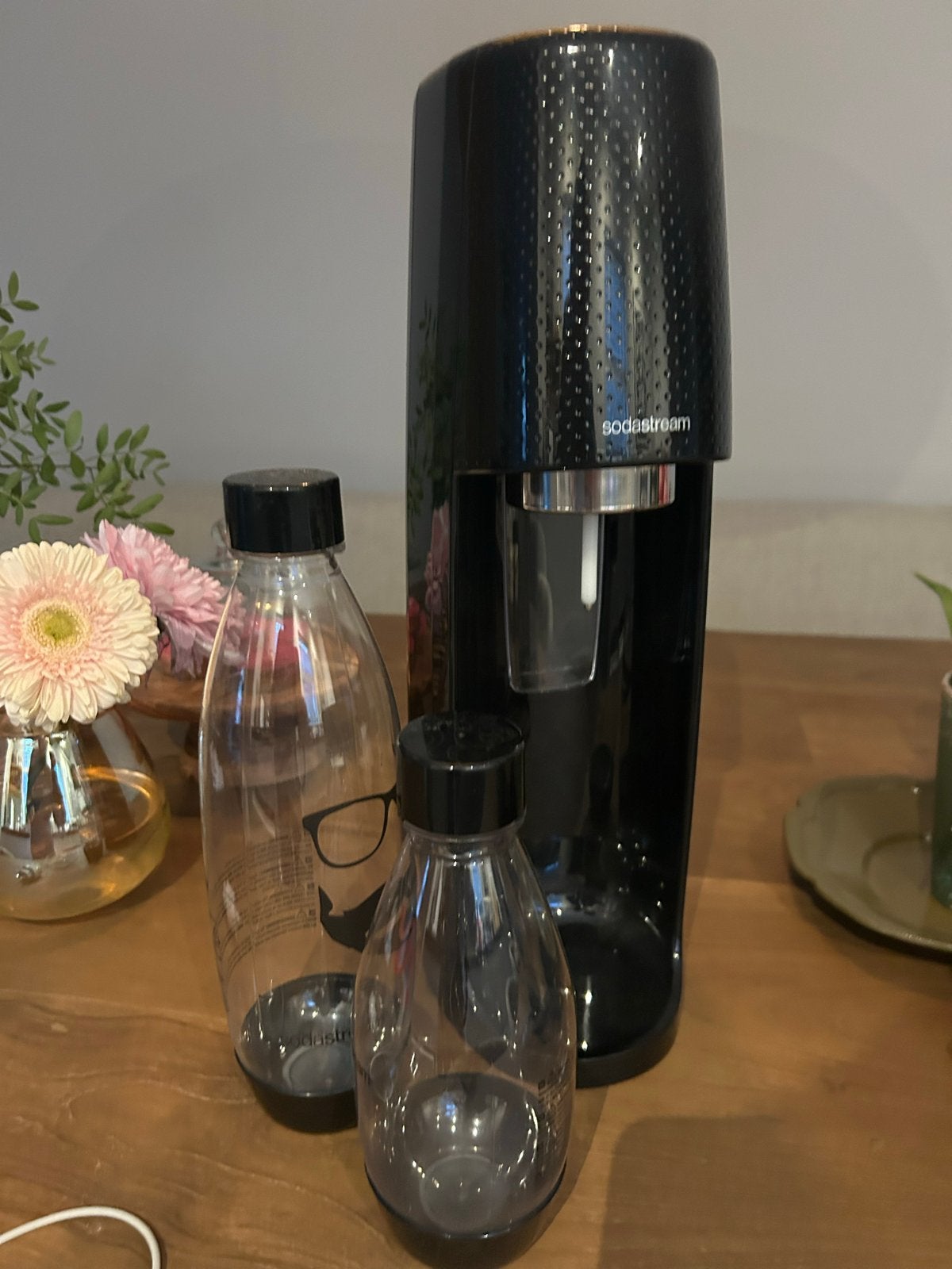 Sodastream met 2 flessen, Witgoed en Apparatuur, Ophalen, Gebruikt