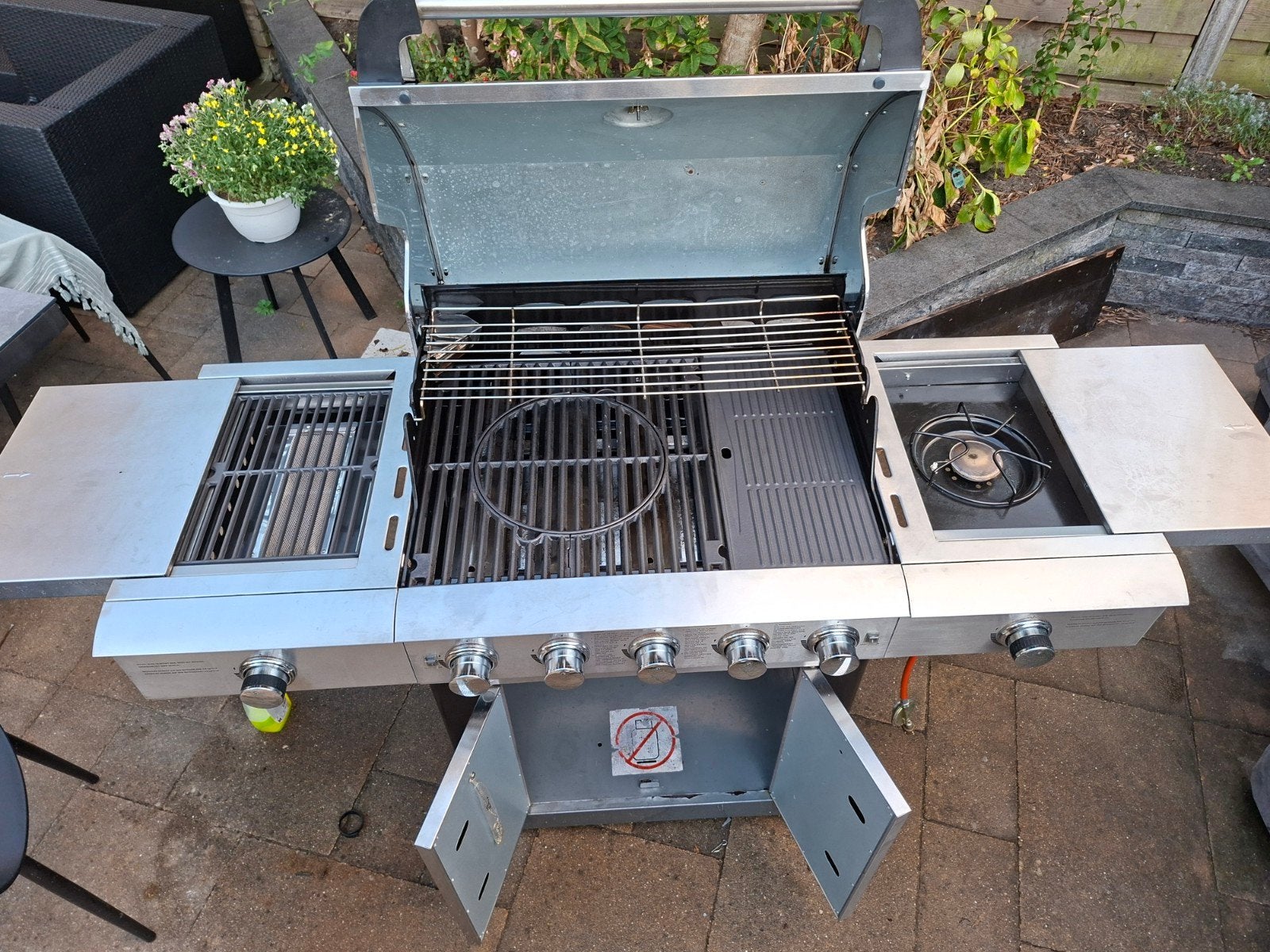 Tarrington House gasbarbecue / buitenkeuken, Tuin en Terras, Ophalen, Gebruikt, Tarrington House