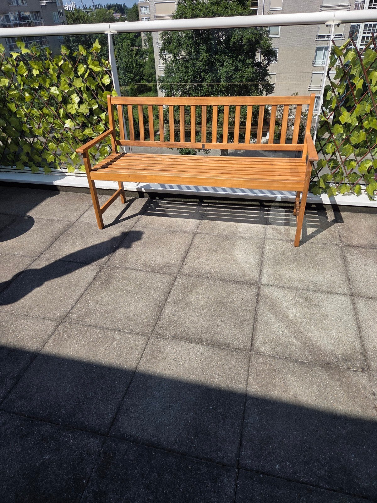 TUINBANK HOUT 150 CM, Tuin en Terras, Tuinbanken, Ophalen, Nieuw, Hout