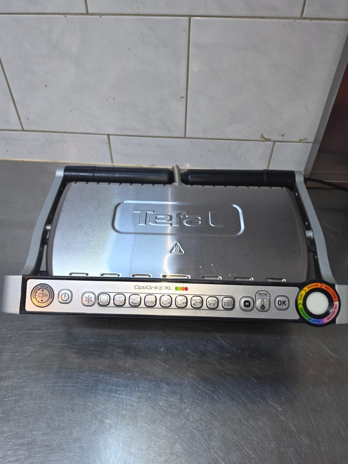 Tefal OptiGrill XL - Perfecte Grillresultaten, Ophalen of Verzenden, Uitneembare platen, Zo goed als nieuw