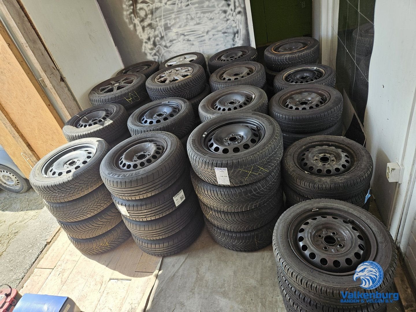 Partij velgen met band 18 sets 14 15 16 inch VAG Citroen Toy, Ophalen, Gebruikt, -, -