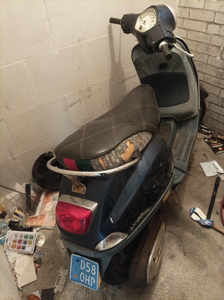 VESPA LX 50 2 takt - opknapper - met papieren GEEN WOK, Ophalen, Gebruikt, Benzine, 50 cc