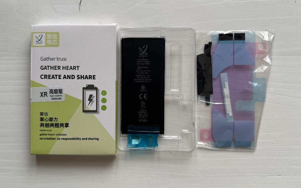 Juxin nieuw batterijcel voor iPhone XR, Telecommunicatie, Mobiele telefoons | Batterijen en Accu's, Ophalen of Verzenden, Nieuw