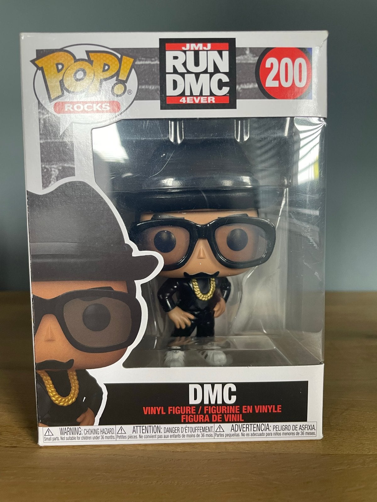 Funko Pop Rocks: Run DMC - DMC #200, Ophalen of Verzenden, Nieuw