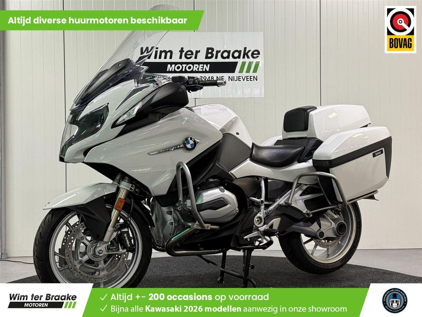 Bmw R 1200 RT ABS (bj 2018), Motoren, Motoren | BMW, 2 cilinders, Motorrijbewijs A, Bedrijf, Meer dan 35 kW