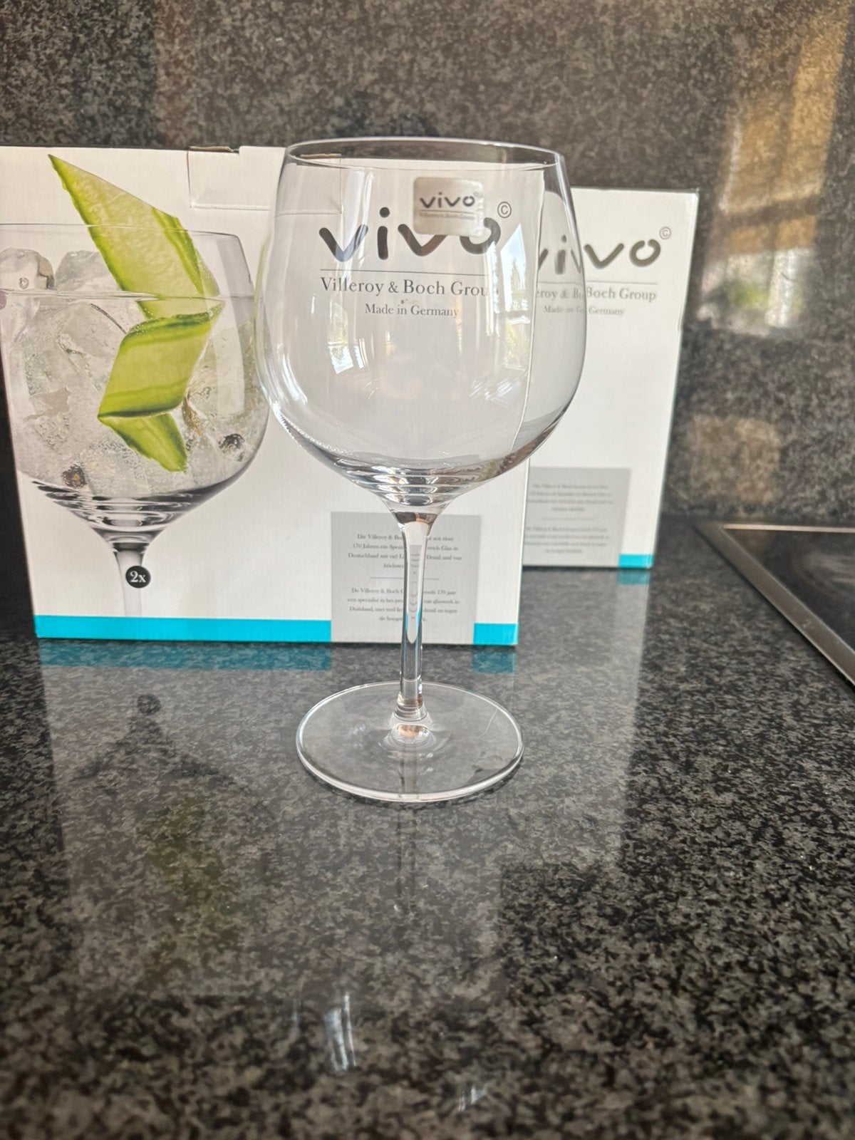 Vivo gin en tonic glazen, Glas of Glazen, Vivo, Nieuw, Ophalen of Verzenden