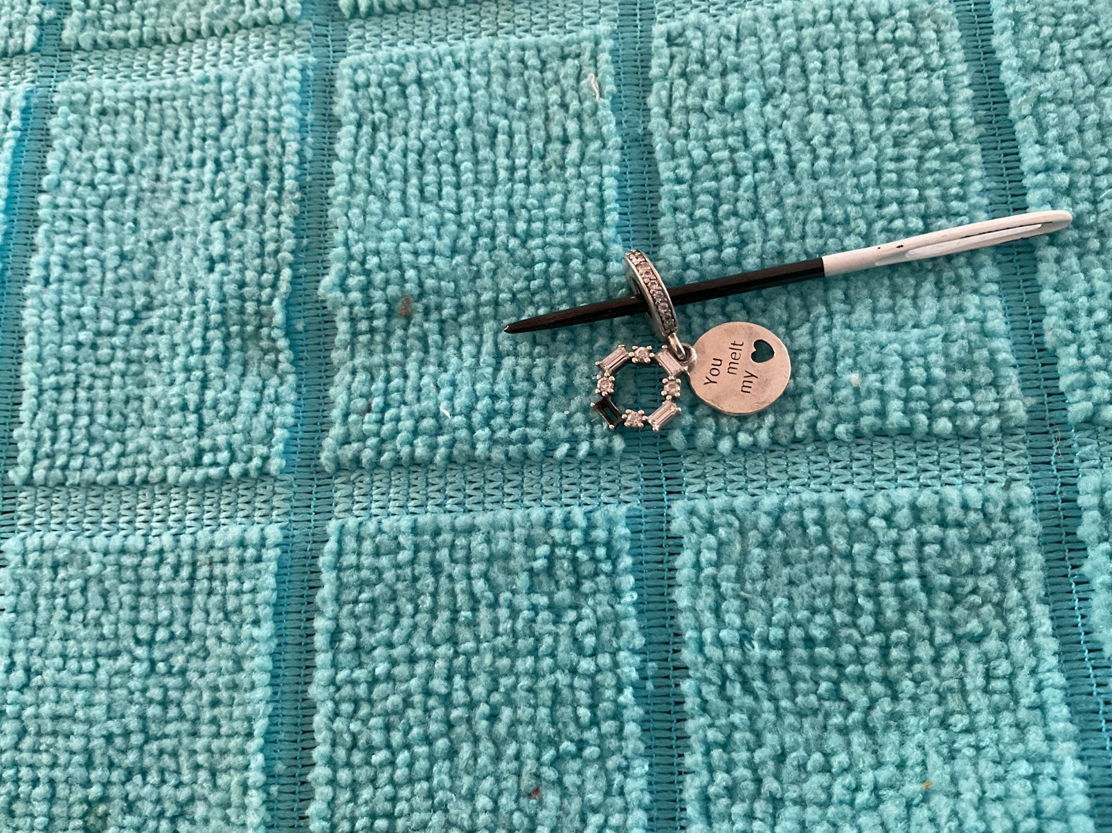 Pandora Bedel Hanger, Verzenden, Zo goed als nieuw, Zilver, Pandora