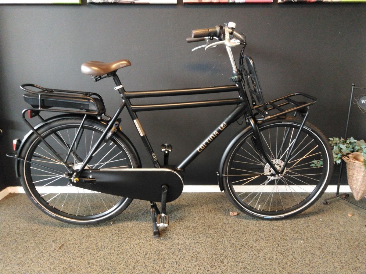 Cortina E-U4 | Heren 65 | 500 WH | 5009 KM | Heren Zwart, Ophalen, Gebruikt, -, -
