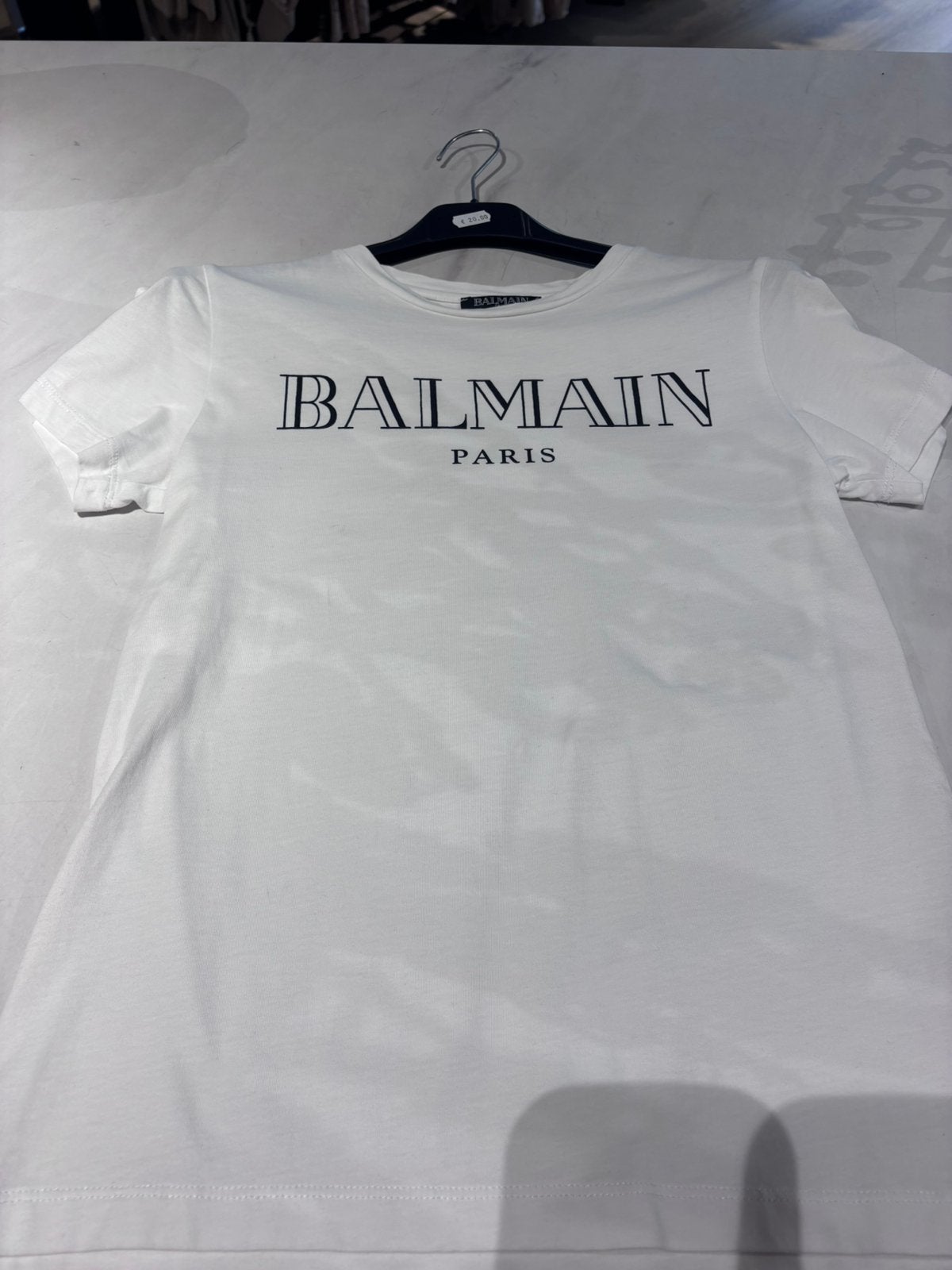 Balmain t-shirt, Ophalen of Verzenden, Gebruikt, Jongen of Meisje, Shirt of Longsleeve