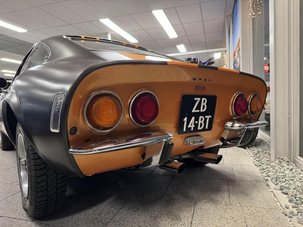 Opel GT GT/J Sport reeds 10 jaar in privé collectie, grijze, 1897 cc, Gebruikt, 4 cilinders, Blauw