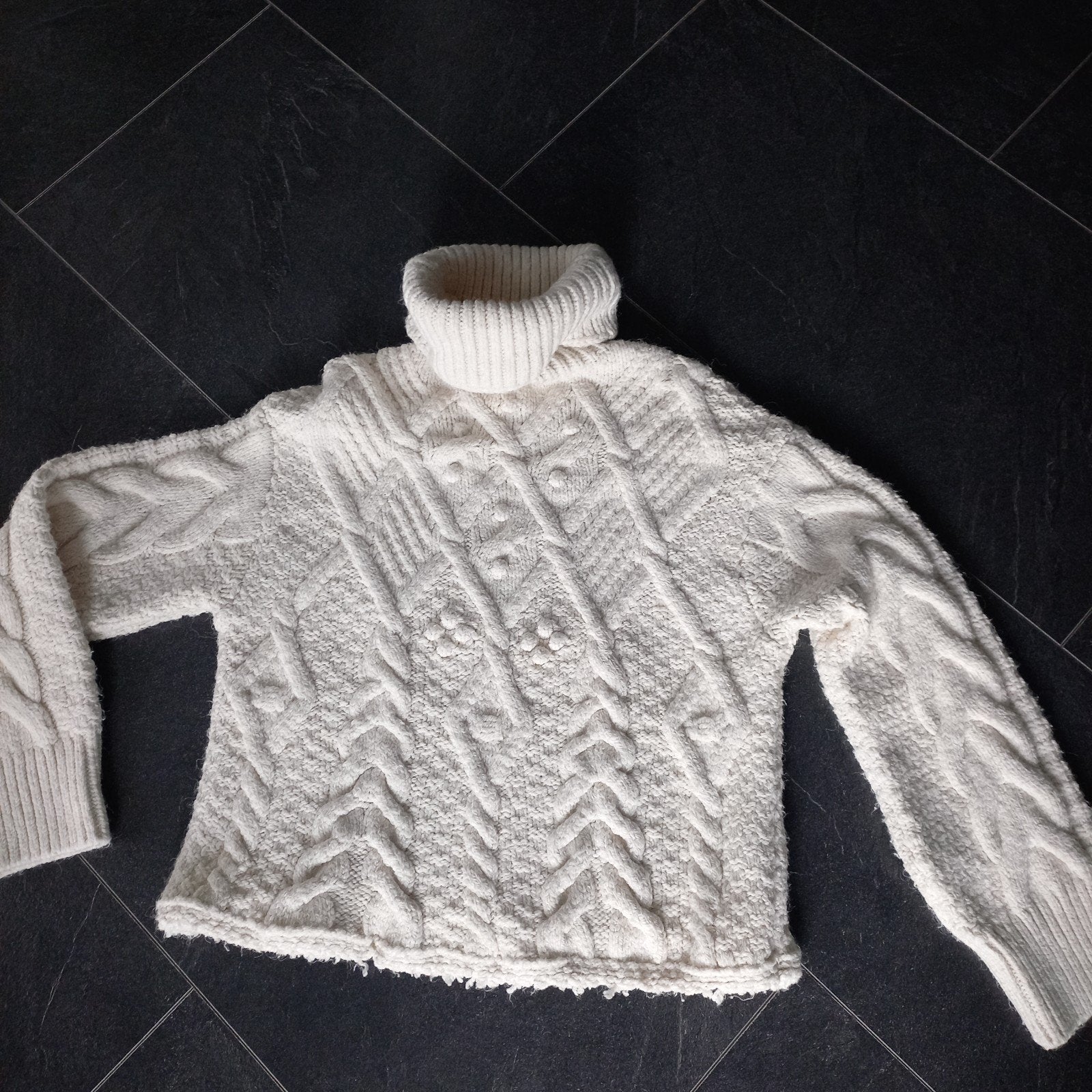 zgan leuke warme trui van Zara maat S koopje nu, Ophalen of Verzenden, Zo goed als nieuw, Maat 36 (S), Zara