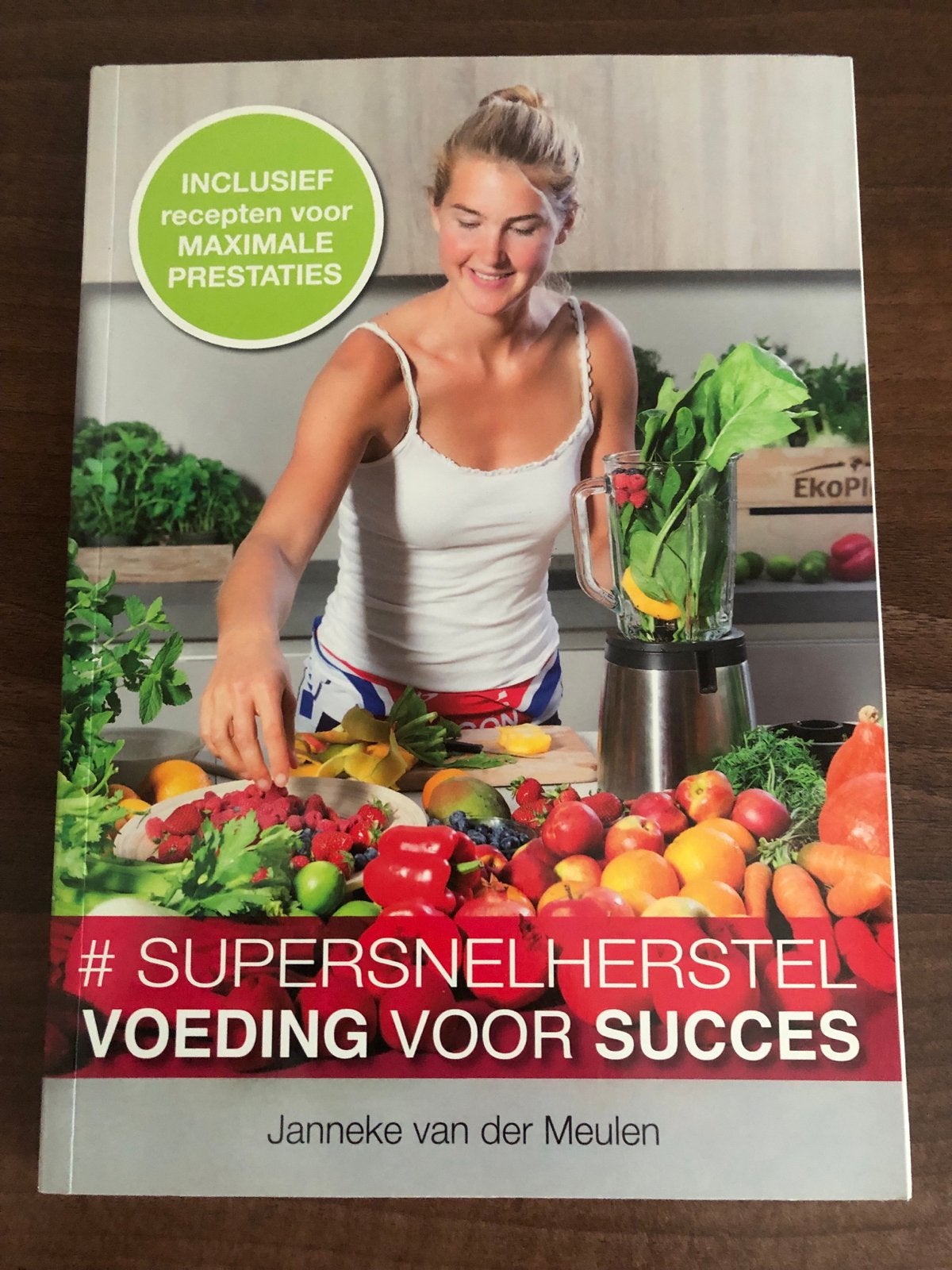 Boek Supersnel herstel Janneke van der Meulen, Boeken, Hoofdgerechten, Ophalen of Verzenden, Zo goed als nieuw, Gezond koken