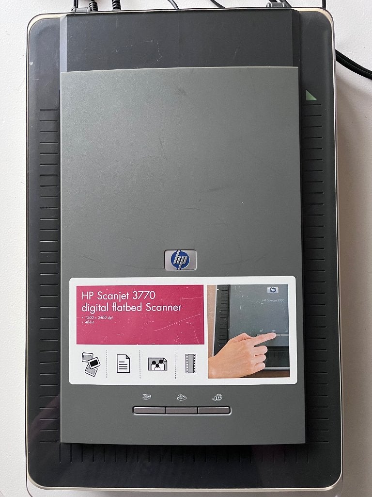 HP Scanjet 3770 flatbedscanner, Computers en Software, Scanners, Ophalen, Gebruikt, HP, Windows