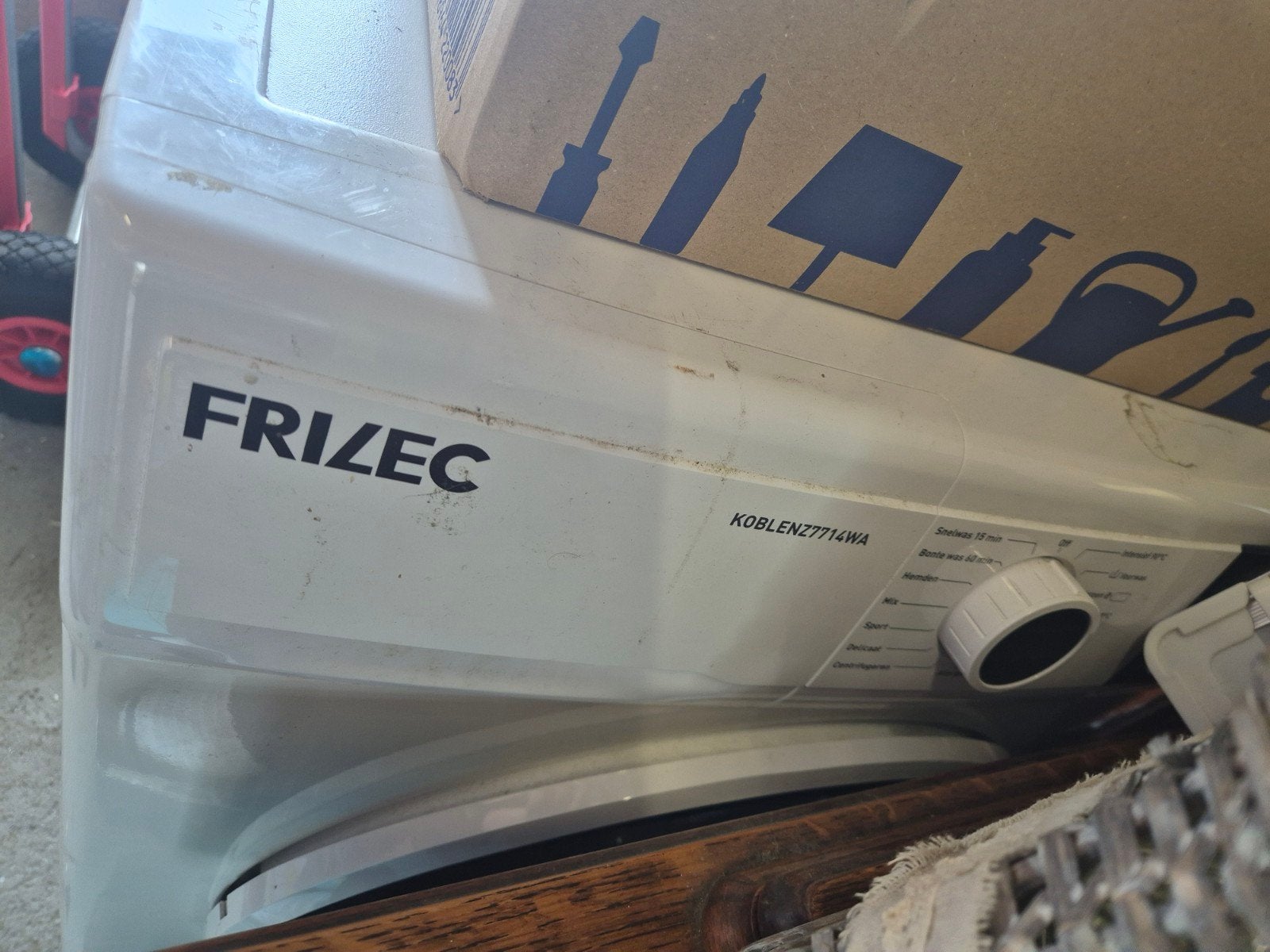 Wasmachine Frilec Koblenz7714WA, Ophalen, Gebruikt, Handwasprogramma, Voorlader