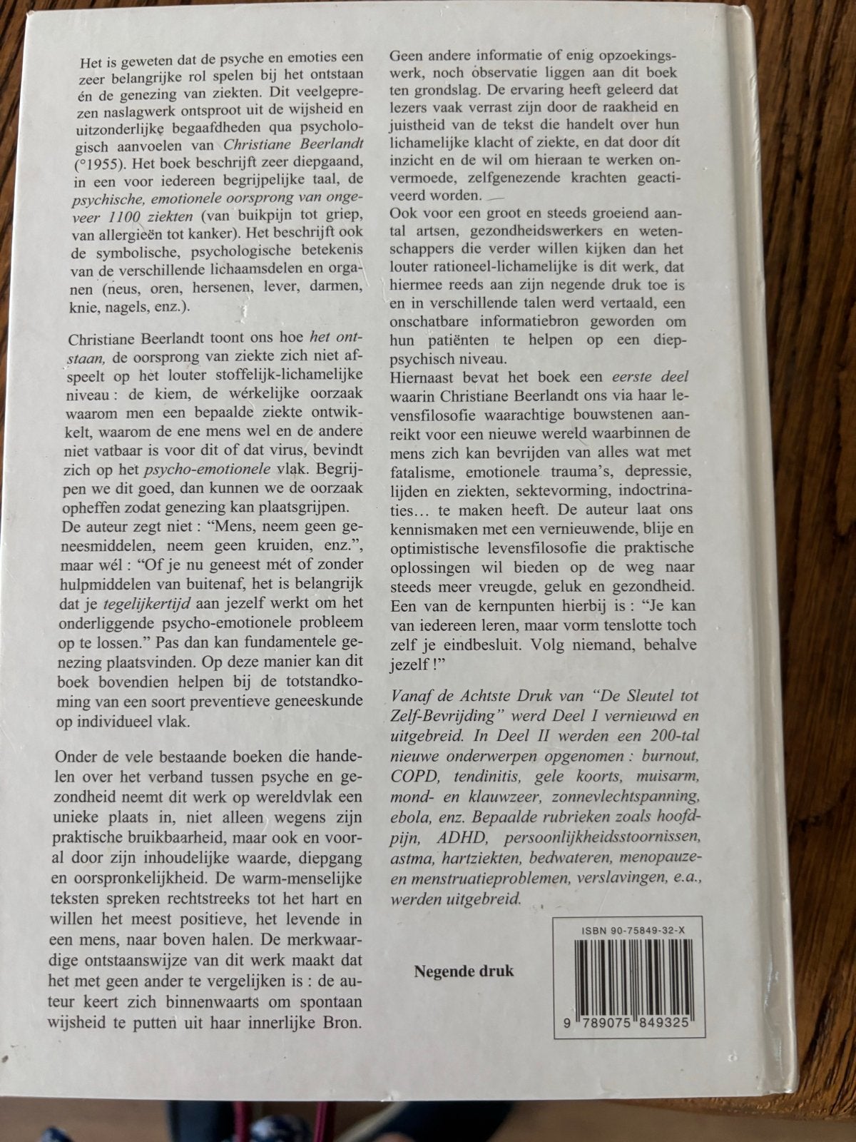 De Sleutel tot Zelf-Bevrijding - Psychologische Oorsprong, Boeken, Verzenden, Gelezen, Klinische psychologie