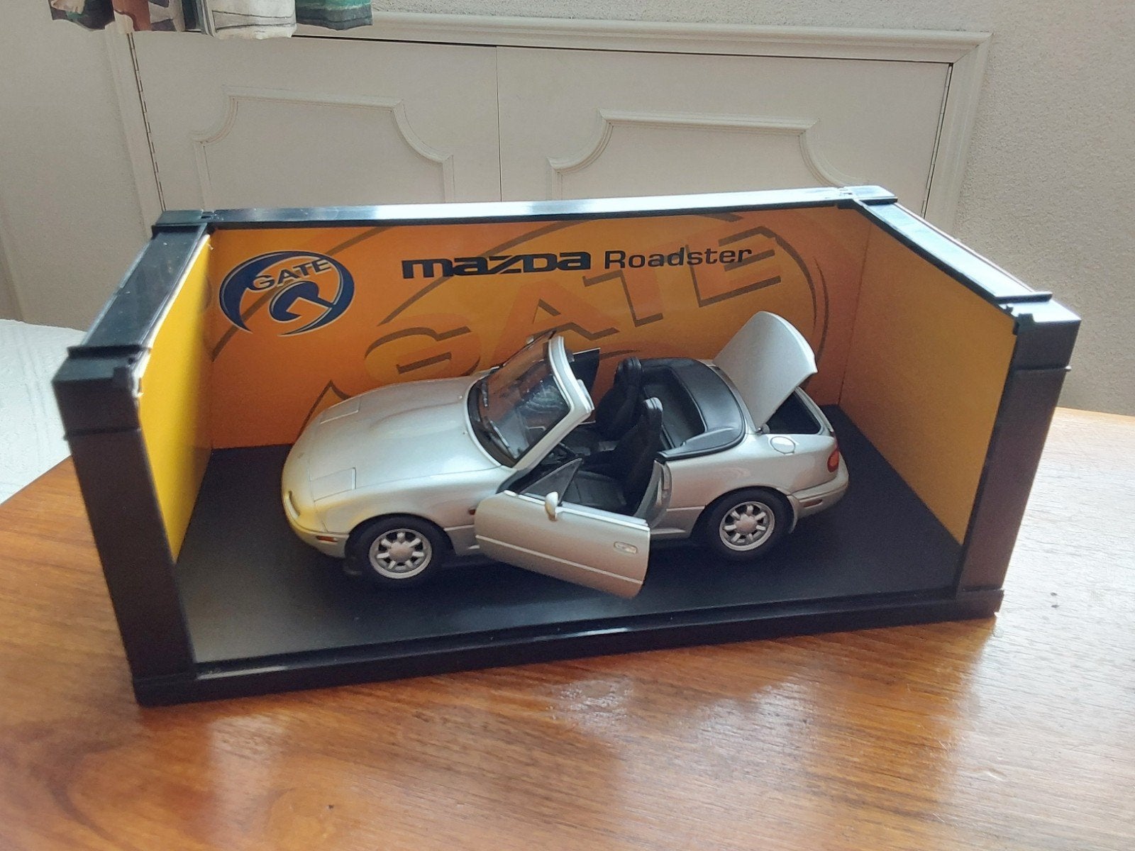 Gate Mazda MX 5 Zilvermetallic met doos, Ophalen of Verzenden