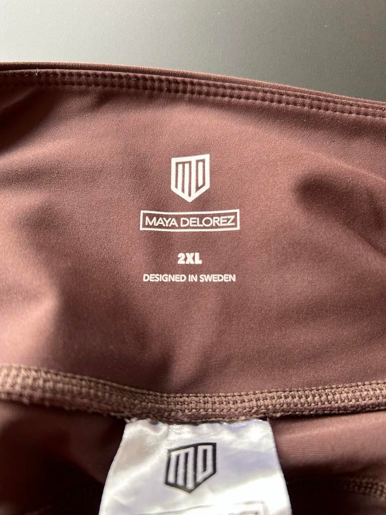 Maya Delorez rijbroek 2XL, Kleding | Dames, Bruin, Ophalen of Verzenden, Zo goed als nieuw, Maat 46/48 (XL) of groter