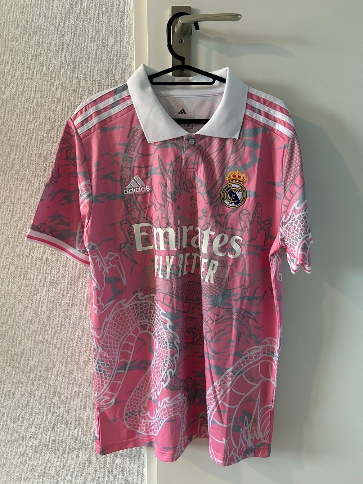 Adidas Real Madrid Voetbalshirt Roze Maat L Nieuw, Ophalen of Verzenden, Nieuw, Maat 52/54 (L), Roze
