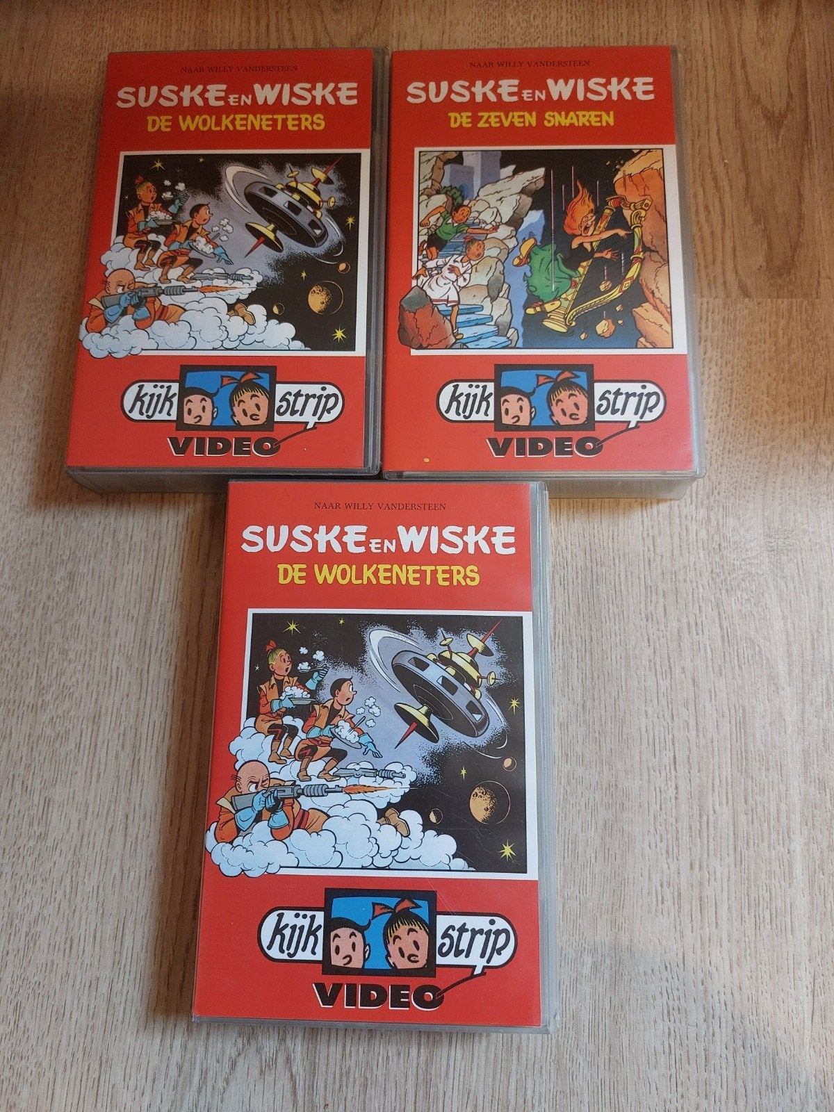 Suske en Wiske VHS videobanden, Ophalen of Verzenden