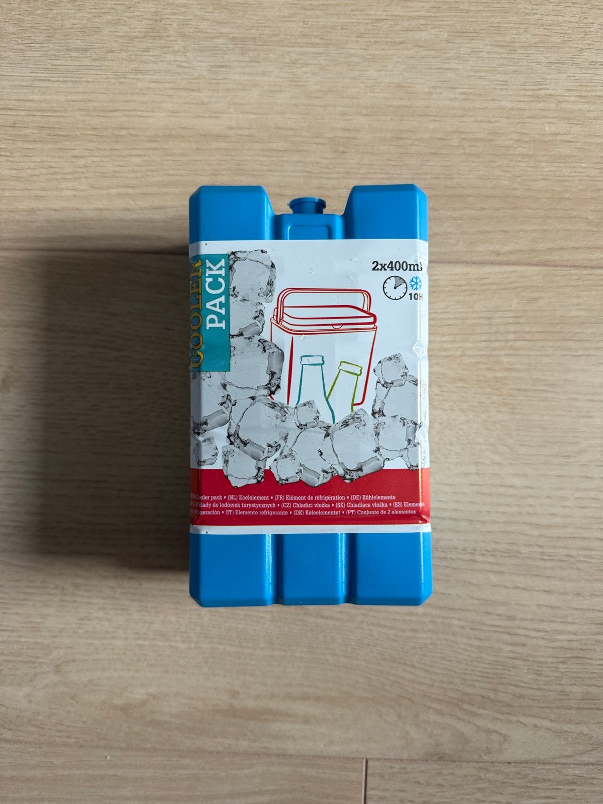Koeler Pack 2x400ml - Koelelementen voor Koelbox/Tas, Ophalen of Verzenden, Nieuw, Koel-accessoire