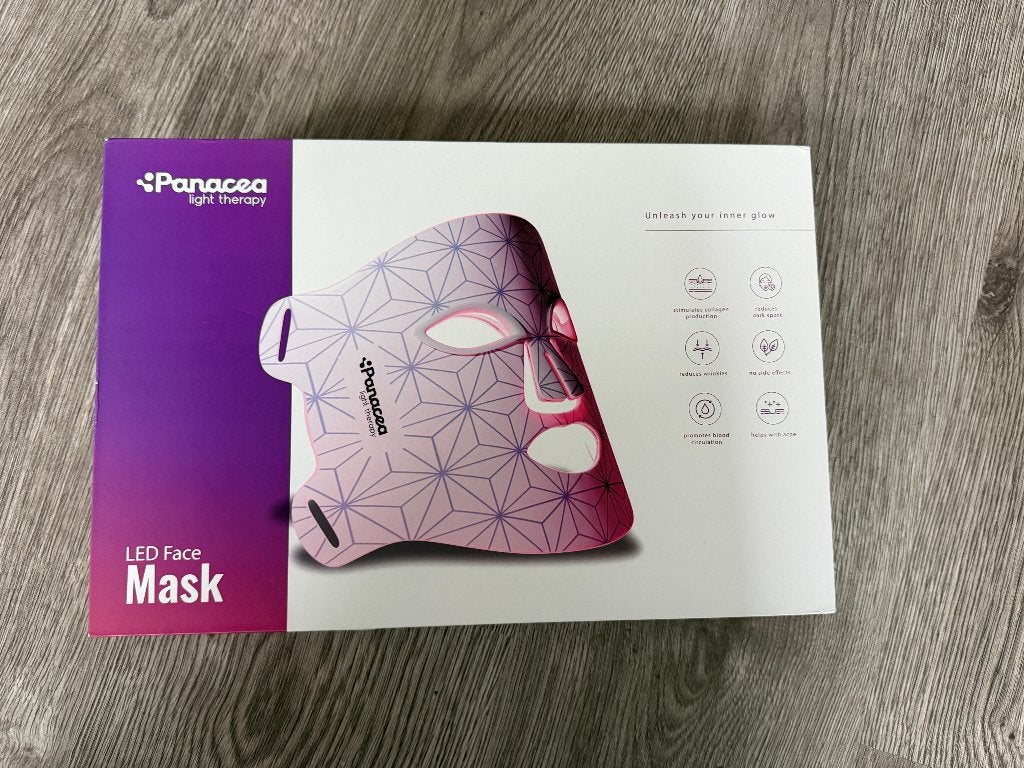 Panacea Led face mask, Ophalen of Verzenden, Zo goed als nieuw, Gehele gezicht, Overige typen