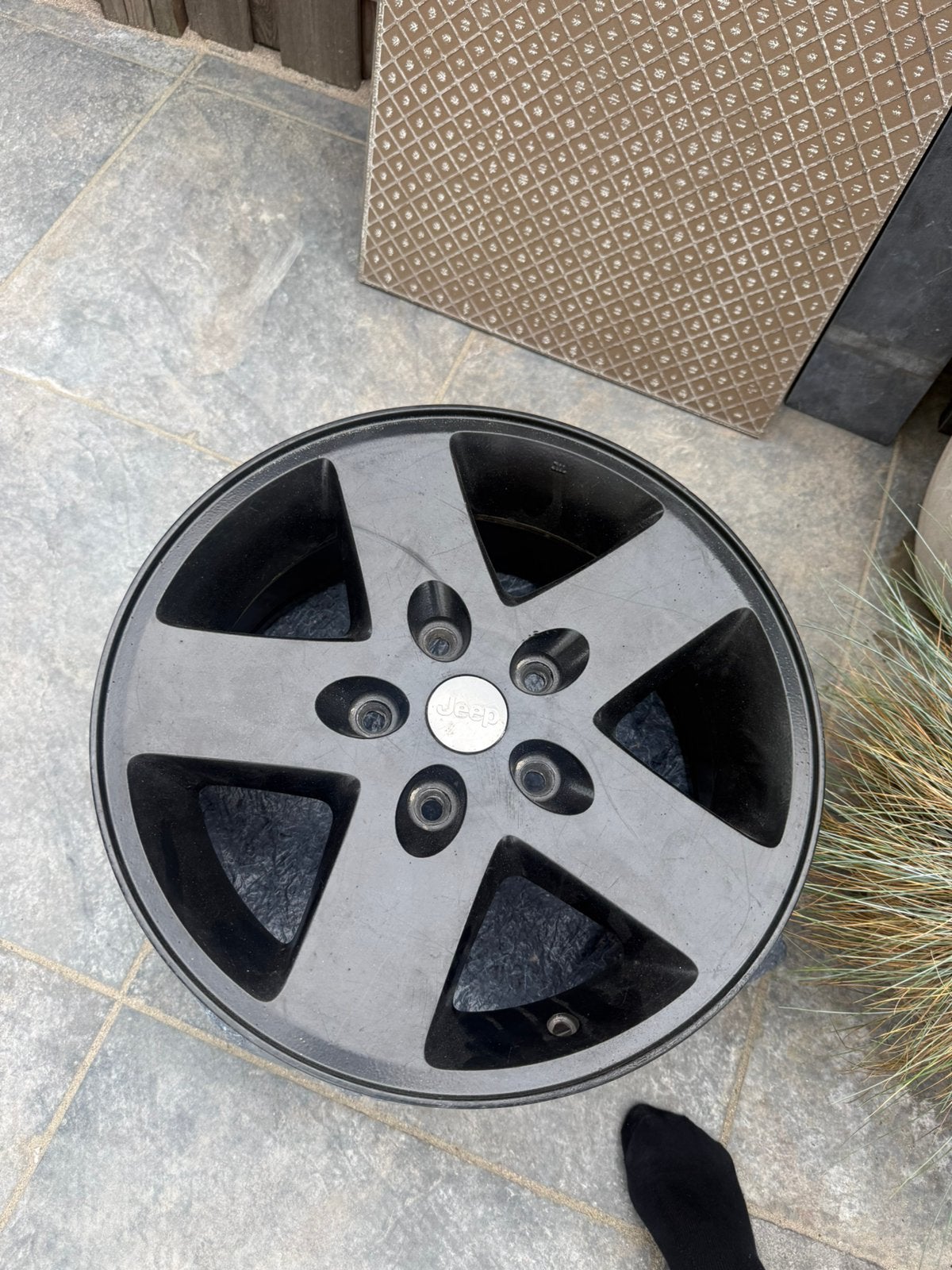 Jeep grand Cherokee velgen set, Auto-onderdelen, Banden en Velgen, Ophalen, Zomerbanden, Velg(en)